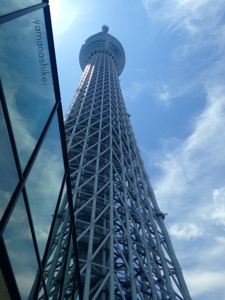 Tokyo Skytree Mirror View